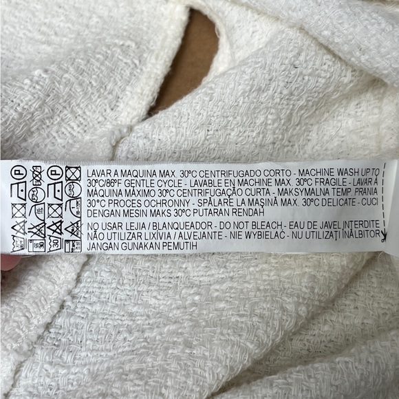 Zara Woman white top size S - Picture 6 of 11